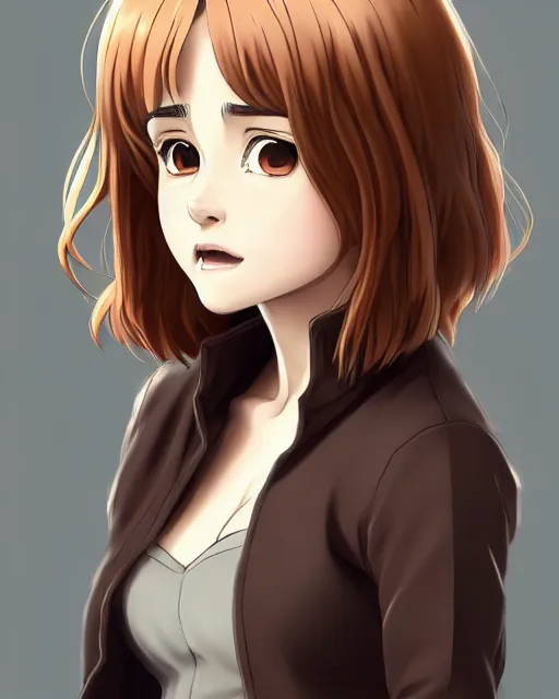 Prompt: portrait Anime as emilia clarke game of thrones girl cute-fine-face, brown-red-hair pretty face, realistic shaded Perfect face, fine details. Anime. game of thrones curly-hair realistic shaded lighting by Ilya Kuvshinov katsuhiro otomo ghost-in-the-shell, magali villeneuve, artgerm, rutkowski, WLOP Jeremy Lipkin and Giuseppe Dangelico Pino and Michael Garmash and Rob Rey