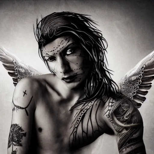 68+ Angel Tattoos: From Guardian Angels to Ethereal Wings - TheFab20s
