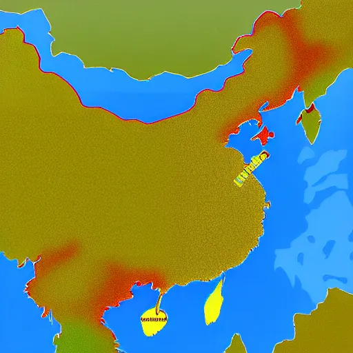 Image similar to china map with names