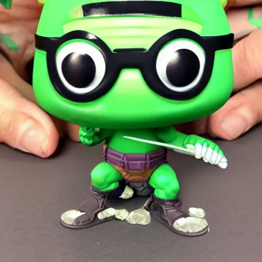 Image similar to 3 cute tmnt funko pop