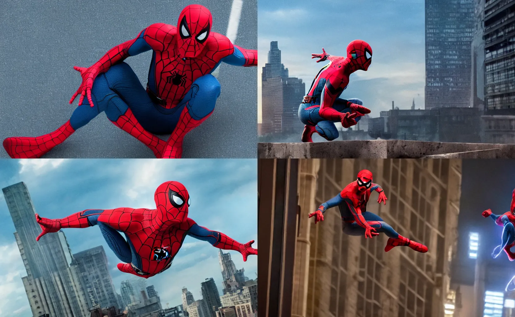 Prompt: James Franco as Spider-Man in 'Spider-Man: Homecoming (2017)', movie still frame, oscar nominated cinematography, volumetric lighting, 8k resolution.