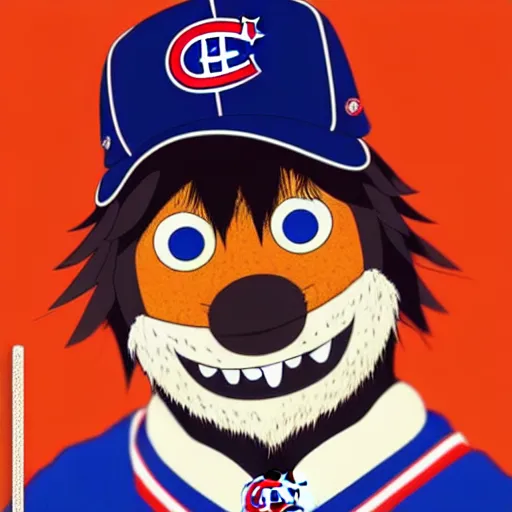 Prompt: anime Portrait of Youppi the Habs Montreal Canadiens Mascot as an evolved powerful Akira character, highly detailed anime, smooth, sharp focus, dynamic lighting, intricate, trending on ArtStation, illustration ghost in the shell, art by WLOP