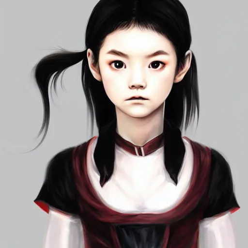 Prompt: Silent hill character sheet of Yui Mizuno from Babymetal, intricate, elegant, highly detailed, digital painting, artstation, character concept art, smooth, sharp focus, illustration, art by artgerm