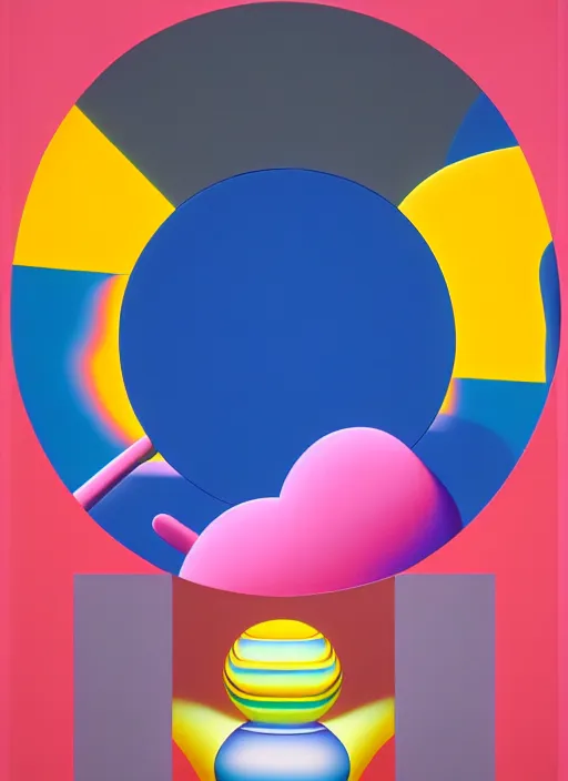 Image similar to pottery by shusei nagaoka, kaws, david rudnick, airbrush on canvas, pastell colours, cell shaded!!!, 8 k