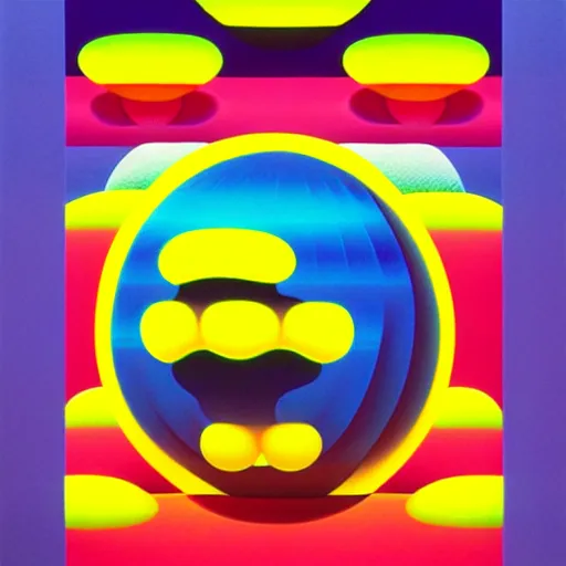 Image similar to eggs by shusei nagaoka, kaws, david rudnick, airbrush on canvas, pastell colours, cell shaded, 8 k