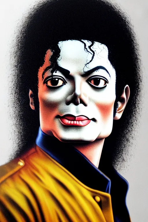 Image similar to michael jackson without nose, hdr, masterpiece, photorealistic, cinematic, intricate detail, smooth, 4 k, aesthetic, dynamic lighting, baroque object, sharp focus, hyper detailed, featured face details, arstation trending, ultra realistic, winning pullitzer award photo by : canon eos 5 d mark iv, by karah mew and adnan abidi and jodie bateman