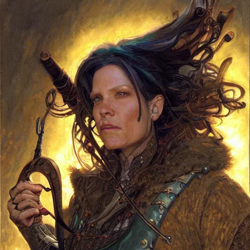 Prompt: portrait of a rogue bard, fantasy art by donato giancola and magali villenueve, featured on cg society, reimagined by industrial light and magic, behance hd, movie still