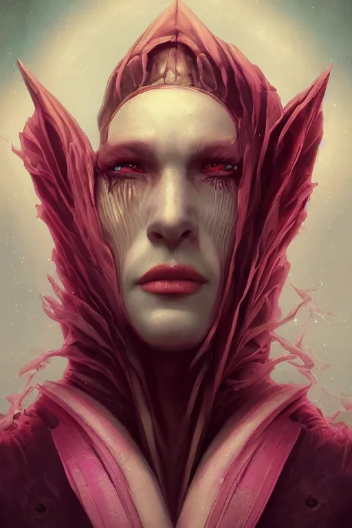 Image similar to portrait of an elegant alien vampire king, straight on portrait, full body character concept art, honeycomb, by artgerm, tom bagshaw, gerald brom, vaporwave colors, lo - fi colors, vaporwave, lo - fi, moody vibe, goth vibe, 4 k, hd,