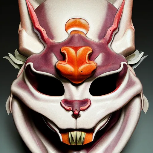 Prompt: prompt : oni mask character portrait soft light painted by james jean and katsuhiro otomo and erik jones, inspired by evangeleon anime, smooth face feature, intricate oil painting, high detail illustration, sharp high detail, manga and anime 1 9 9 9