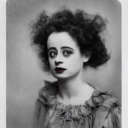 Image similar to dslr photo portrait still of young elsa lanchester, 8 5 mm, f 1. 8, by gustave dore,