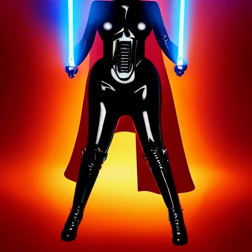 Image similar to kim kardashian in star wars as an evil sith, 8k resolution, full HD, cinematic lighting, award winning, anatomically correct