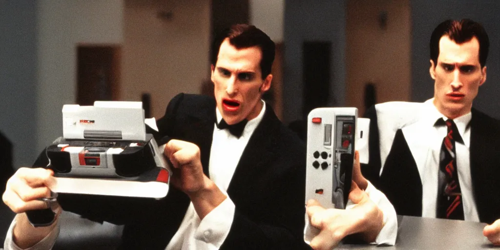 Image similar to american psycho on nintendo 6 4