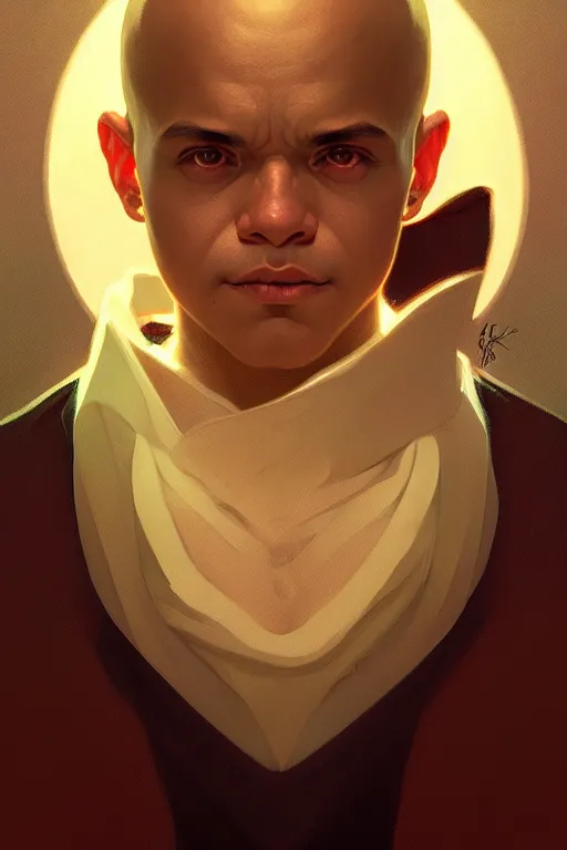 Prompt: a portrait of uatu, fantasy, sharp focus, intricate, elegant, digital painting, artstation, matte, highly detailed, concept art, illustration, ambient lighting, art by ilya kuvshinov, artgerm, alphonse mucha, and greg rutkowski