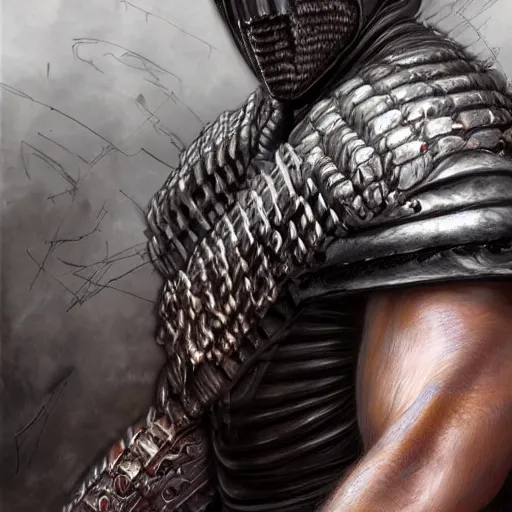 Prompt: photorealistic shockingly amazing portrait of guts from berserk extremely detailed, made by wlop and maxwell boas