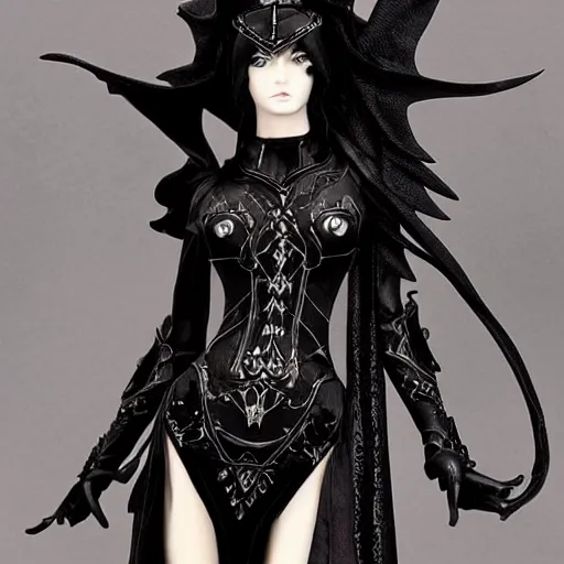 Prompt: magewave art beautiful mage female in gothic gear, detailed, symmetry feature, award winning H-512 W-512 N-6