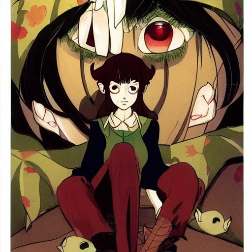 Image similar to goblin girl by satoshi kon