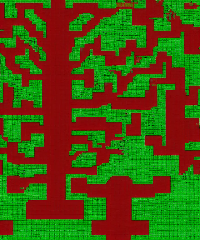 Image similar to video game tree pixelated full tree