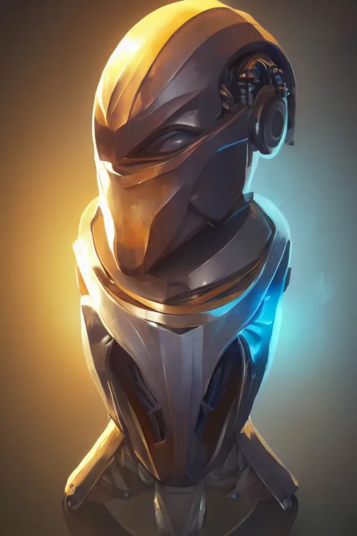 Image similar to epic mask helmet robot ninja portrait stylized as fornite style game design fanart by concept artist gervasio canda, behance hd by jesper ejsing, by rhads, makoto shinkai and lois van baarle, ilya kuvshinov, rossdraws global illumination radiating a glowing aura global illumination ray tracing hdr render in unreal engine 5