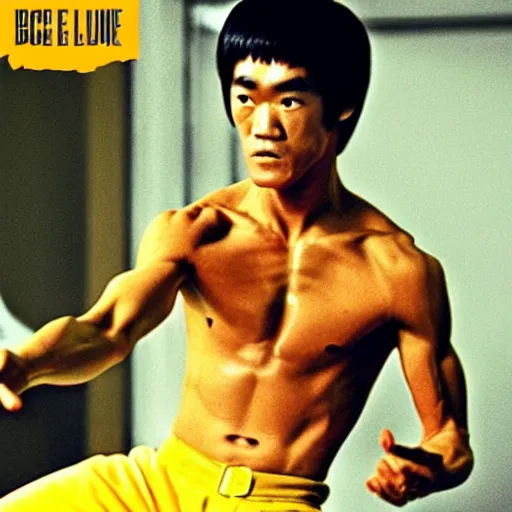 Image similar to Bruce Lee as an old man, if he was still alive today