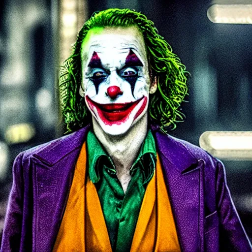 Prompt: film still of Michael Keeton as joker in the new Joker movie