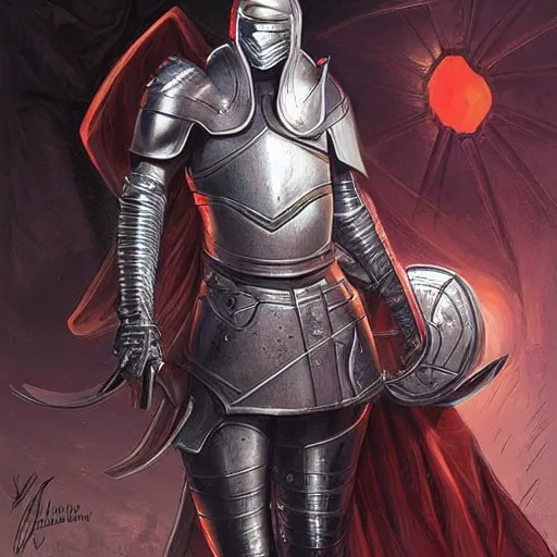 Image similar to knight by magali villeneuve