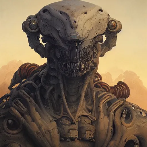 Prompt: “Beautiful hyperrealistic detailed matte portrait painting of a cyborg creature made of marble, by andreas rocha and john howe, and martin johnson heade, featured on artstation, featured on behance, golden ration, f32, well composed, cohesive”