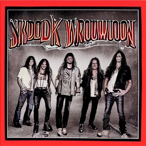 Image similar to skid row revolution per minute album cover