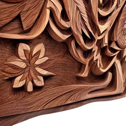 walnut wood carvings