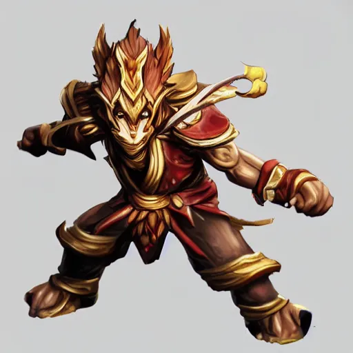 Image similar to wukong from league