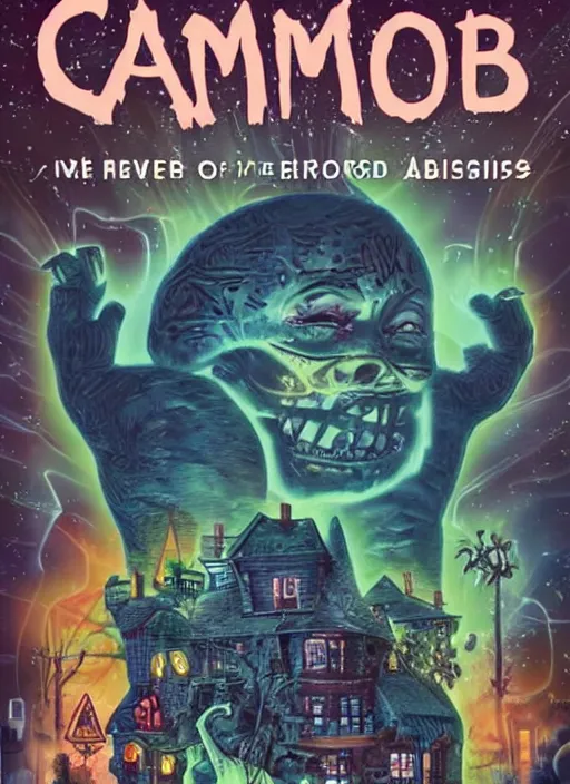 Image similar to goosebumps among us book cover