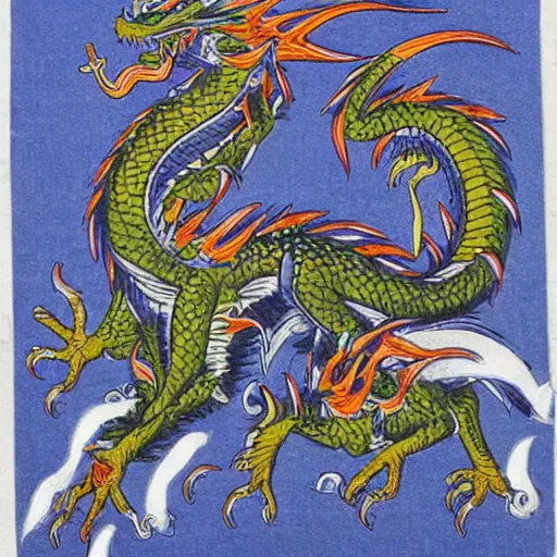 Image similar to eastern dragon