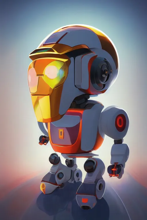 Image similar to metabots medabots medarotto medarot robot minimalist comics helmet mask neon cybereye, behance hd by jesper ejsing, by rhads, makoto shinkai and lois van baarle, ilya kuvshinov, rossdraws global illumination ray tracing hdr radiating a glowing aura