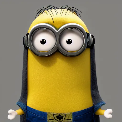 Image similar to legolas is a despicable me minion, intricate, 4k, photorealistic