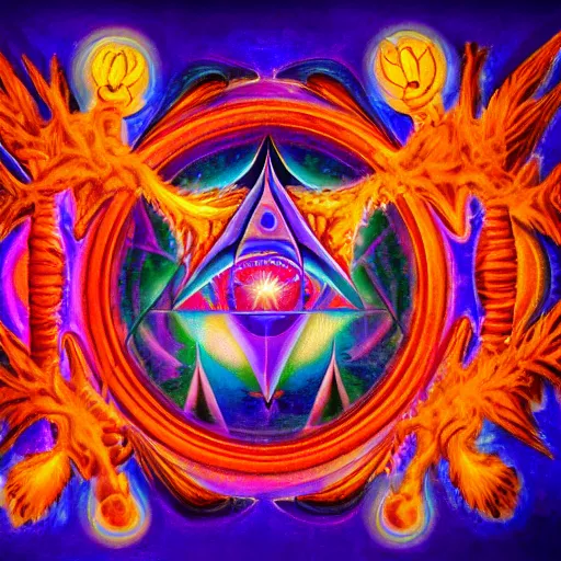Image similar to dmt and the search for god,