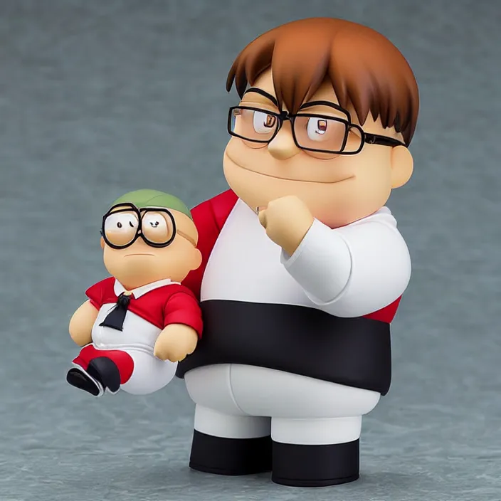 Image similar to peter griffin, an anime nendoroid of peter griffin, figurine, detailed product photo