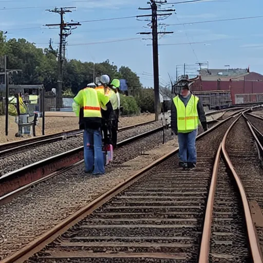 Prompt: exoskeletal junction at the railroad delayed