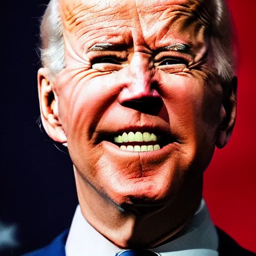 Prompt: joe Biden as a vampire