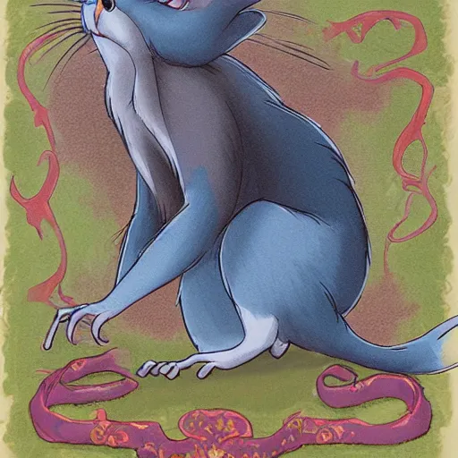 Prompt: miss frisby, secret of nimh, portrait, adorable beautiful