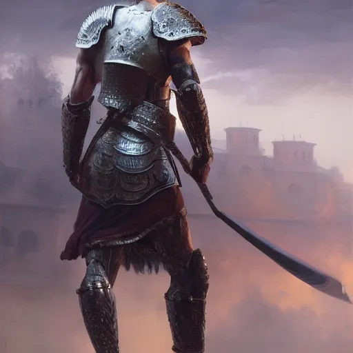 Prompt: a dramatic epic ethereal portrait of a Roman Phalanx, full body with dynamic pose, male, detailed face, cinematic lighting, highly detailed oil on canvas painting by Greg Rutkowski, winning-award digital art trending on Artstation H 1024 W 832