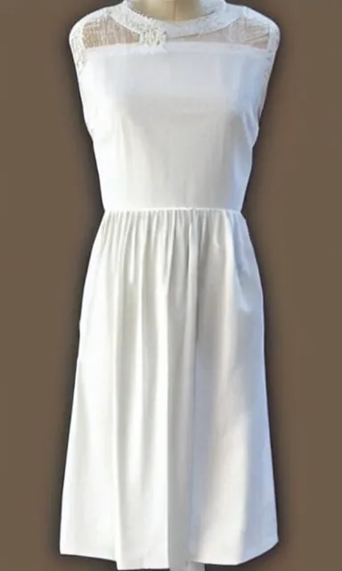 Image similar to a beautiful white summer dress, concept image, product image, trending on pintrest