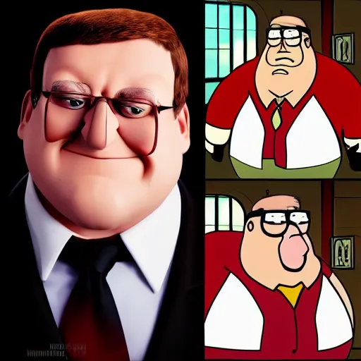 Prompt: peter griffin as a real human being, realistic, photo, HD, detailed