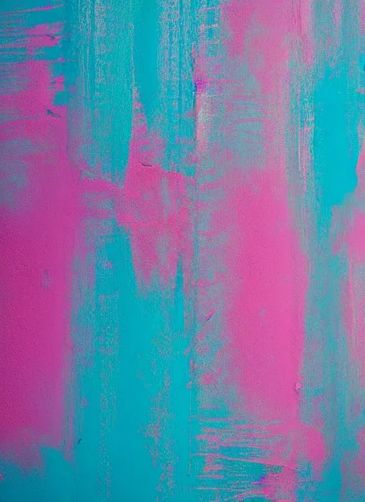 Image similar to painted wall background muted colors brush strokes, blue and pink