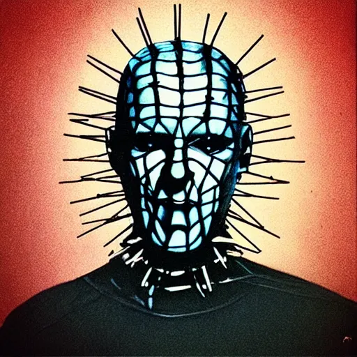 Prompt: “hellraiser portrait”