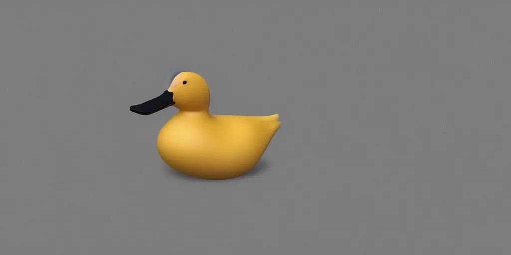 Prompt: Duck shaped spaceship, elegant, smooth shapes, duck head, duck themed, futuristic
