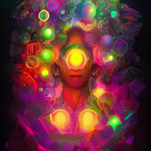 Image similar to skill magic deepdream radiating a glowing aura stuff loot legends stylized digital illustration video game icon artstation lois van baarle, ilya kuvshinov, rossdraws,