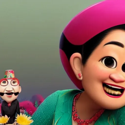 Image similar to Megawati Sukarnoputri in upcoming pixar movie