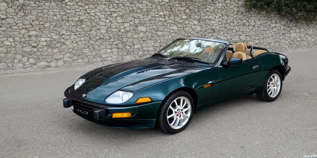 Prompt: “1980s Jaguar F-Type”