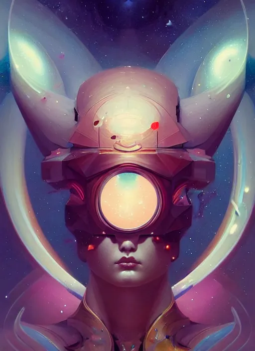 Prompt: symmetry!! sagittarius!!!! highly detailed, high contrast, light reflection, trippy, nebula, trending on art station by artgem, by peter mohrbacher, by wlop, by ruan jia