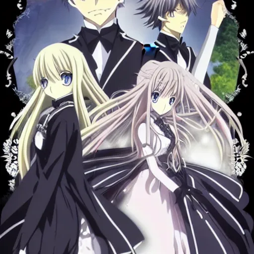 Image similar to victorique anime gosick