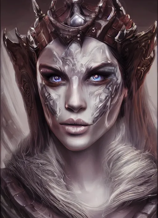 Image similar to a higly detailed airbrush full size portrait painting of a fantasy character, fantasy portrait, pinterest, baldur's gate, dynamic lighting, ambient lighting, deviantart, dndbeyond, dnd character portrait, full body